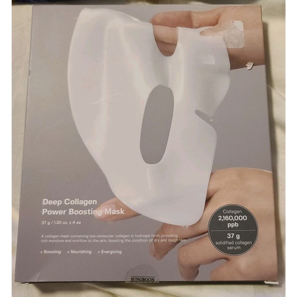 SUNGBOON EDITOR Deep Collagen Anti Collagen Mask 37g x 4ea (4-Pack)